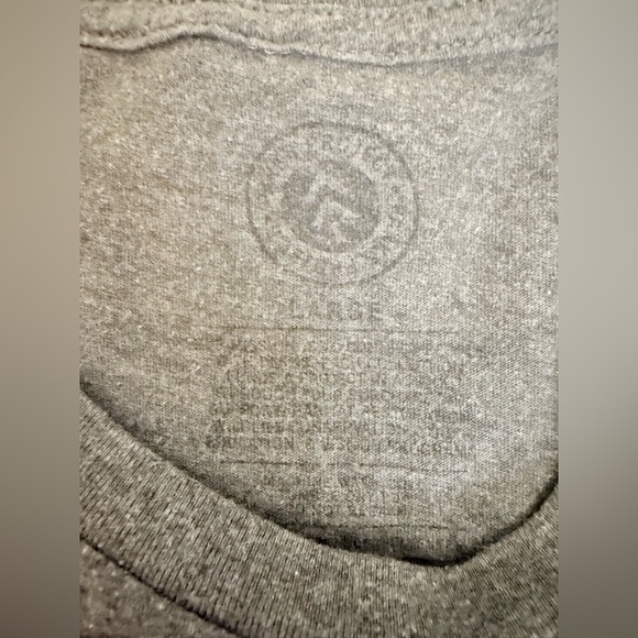 Parks Project Gray and Gold Short Sleeve Tee Defend Our Parklands - Picture 3 of 3